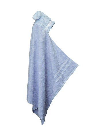 Blue Puppy Hooded Towel by Swankie Blankie
