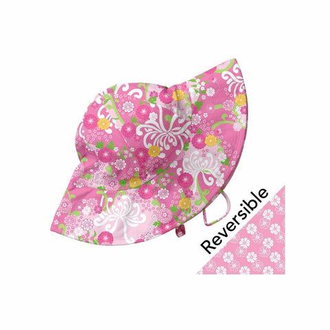 Light Pink Mum Garden Reversible Swim Hat 6-18M by iPlay