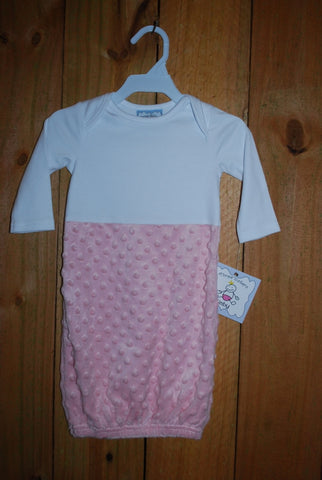 Pink Minky Day Dress by Three Sisters