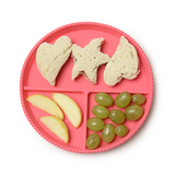 CB Eat Silicone Divided Plates (Set of 2) by Chewbeads