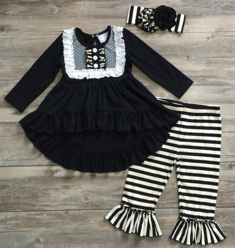 Enchanted Hi-Low Bib Top and Pant Set by Serendipity